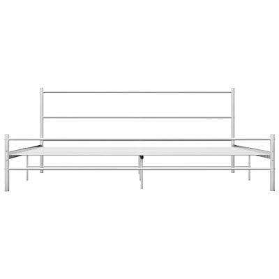 Bedframe metaal wit 180x200 cm Bedframe metaal wit 180x200 cm