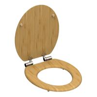 Toiletbril Schutte Lupos Softclose Natural Bamboo Bruin Schutte - thumbnail