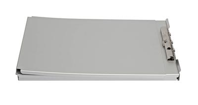 MAULcase klembordkoffer aluminium A4 staand, draait aan de onderzijde open (korte zijde)