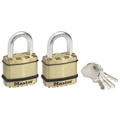Masterlock Hangslot EXCELL M1BEURD - 45mm-2st. - M1BEURT M1BEURT Masterlock Hangslot EXCELL M1BEURD - 45mm-2st. - M1BEURT M1BEURT