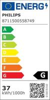 Signify Fluorescentielamp Energielabel: G (A - G) G13 36.6 W Warmwit Staaf (Ø x l) 28 mm x 984.2 mm 1 stuk(s) - thumbnail