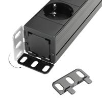 Adam Hall 87471 19 stroomverdeler 8-voudig 1 HE - thumbnail