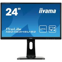 iiyama ProLite XB2483HSU-B2 - 24 inch - 1920x1080 - DVI - HDMI - VGA - Zwart - thumbnail