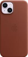 Apple leather case iPhone 14 Umber - thumbnail