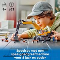 LEGO city 60420 gele graafmachine - thumbnail