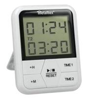 Metaltex digitale timer 11x8 cm wit - thumbnail