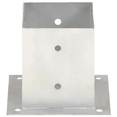 VidaXL Paalankers 4 st 121 mm gegalvaniseerd metaal