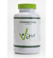 Vitiv Vitamine C1000 zuurvrij 200 Tabletten - thumbnail