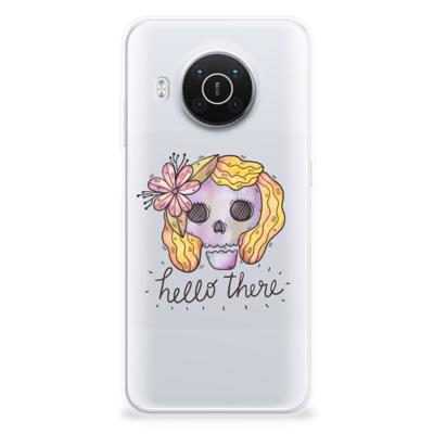 Silicone Back Case Nokia X10 | X20 Boho Skull Silicone Back Case Nokia X10 | X20 Boho Skull