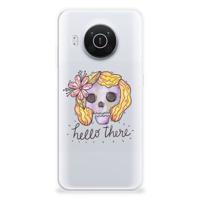 Silicone Back Case Nokia X10 | X20 Boho Skull - thumbnail
