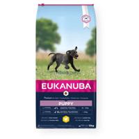 EUKANUBA premium hondenvoer met kip voor grote rassen - droogvoer voor puppy honden, 15 kg - thumbnail
