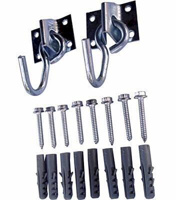 Vivere HOOK2 muurbeugel voor klapstoelen Zwart, Roestvrijstaal