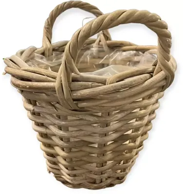 Rieten mand 20cm
