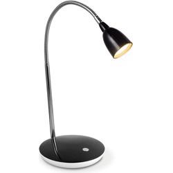 Light depot - LED bureaulamp Flexy - 41,5 cm - zwart - Outlet