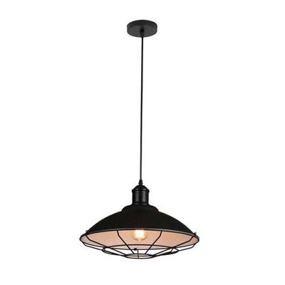 Homestyle Pro mk106-bb industriële hanglamp 40x25 cm zwart/wit/metaal Homestyle Pro mk106-bb industriële hanglamp 40x25 cm zwart/wit/metaal