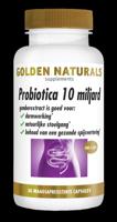 Golden Naturals Probiotica 10 miljard 30 Vegetarische capsules - thumbnail