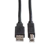 ROLINE USB 2.0 kabel, type A-B, zwart, 1,8 m - thumbnail