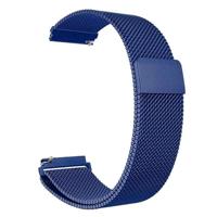 By Qubix - Milanese bandje - Blauw - Compatible met Garmin Lily 2 - Compatible Garmin bandje - thumbnail