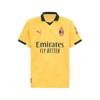 AC Milan 3rd Shirt Senior 2025/2026 - Maat M - Kleur: GeelGroen | Soccerfanshop
