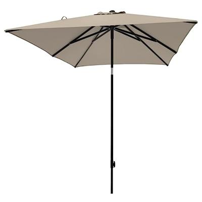 Madison Parasol Moraira ecru push-up 230x230cm