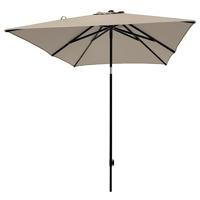 Madison Parasol Moraira ecru push-up 230x230cm - thumbnail