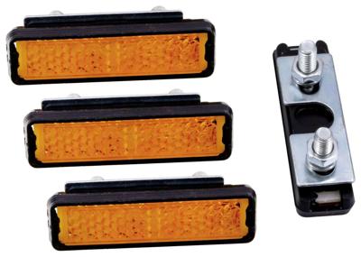 Radon Pedal Reflector Set STVZO incl. Screws