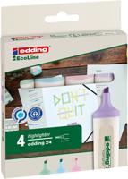 Markeerstift edding 24 eco 2-5mm pastel assorti - thumbnail