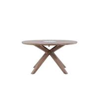 Nohr Ronde Tuintafel 'Dezman' Acaciahout, 140cm - thumbnail