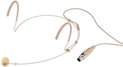 Headset Spraakmicrofoon Monacor HSE-132/SK Zendmethode:Kabelgebonden Incl. windkap