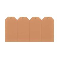 Quantore Kartonnen label, 1000st. - thumbnail