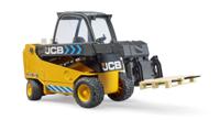 2512 Bruder JCB Heftruck Tele met Pallets - thumbnail