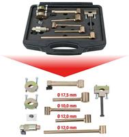 KS Tools 700.1685 Set spoorstangbuizen, 9-delig - thumbnail