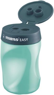 Stabilo easy 3-in-1 rechts puntenslijper petrol
