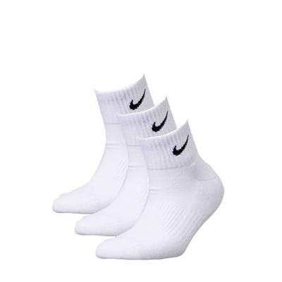 Nike SX7667 Everyday Cushion Ankle Socks 3-Pack - Wit - 42-46 Nike SX7667 Everyday Cushion Ankle Socks 3-Pack - Wit - 42-46