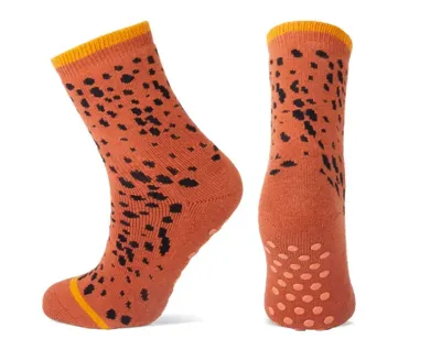 Homepads Antislip sokken 1 paar Caramel - Grip sokken - Huissokken