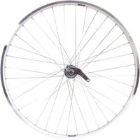 Achterwiel 28 x 1/4" ZAC 19 met favorit remnaaf - zilver - thumbnail
