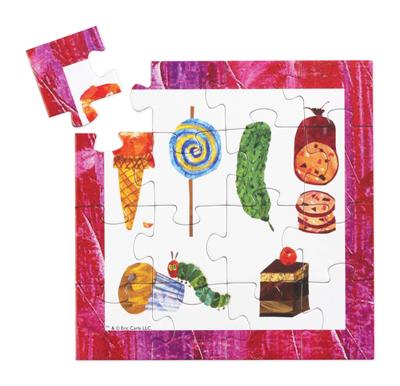 Bambolino Toys Rupsje Nooitgenoeg 4in1 Puzzel 4-16 Stukjes Bambolino Toys Rupsje Nooitgenoeg 4in1 Puzzel 4-16 Stukjes