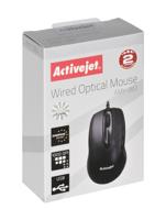 Activejet AMY-083 muis USB Type-A Optisch 1000 DPI Ambidextrous - thumbnail