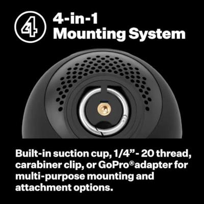 Speaqua The Barnacle Vibe 3.0 draadloze speaker - Manta Ray Black