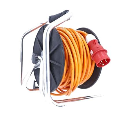 AS Schwabe 20752 Kabelhaspel 40.00 m Oranje CEE-stekker 16 A 5-polig