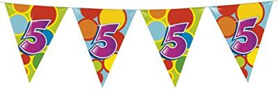 Haza Witbaard Vlaggenlijn 5 jaar, 10mtr.