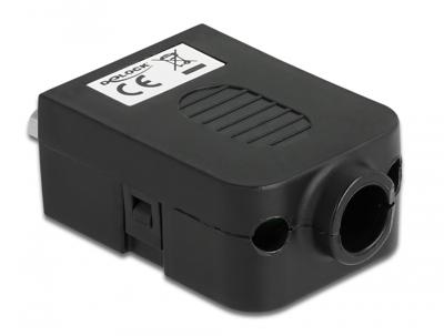 Delock 66265 VGA Adapter [1x D-sub bus 9-polig - 1x Bus] Zwart 0 mm