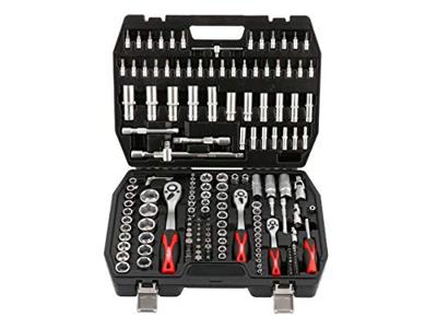 Airpress Gereedschapskoffer Doppenset met Chroom-Vanadium Gereedschappen | 171-delig Professioneel - 75247