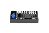 Gedore 1500 ES-ITX 19 LKP 1402226 Schroevendraaierdop 0 mm 19-delig - thumbnail