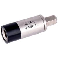 Bernstein Tools for Electronics 4-986-5 Draaimomentadapter 1/4 (6.3 mm) 3.5 Nm (max) - thumbnail