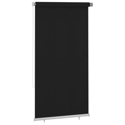 VidaXL Rolgordijn voor buiten 125(b)x230(h) cm zwart