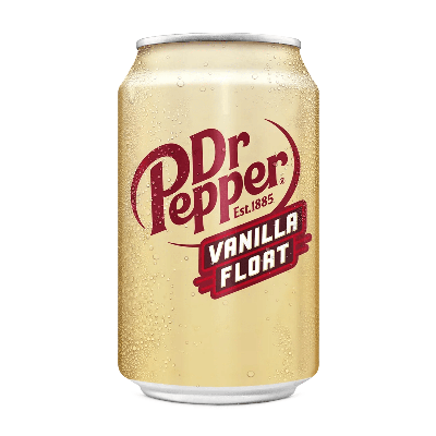 Dr. Pepper vanilla float blik (12x 33cl)