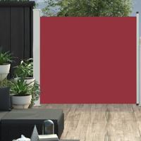 VidaXL Tuinscherm uittrekbaar 170x300 cm rood - thumbnail