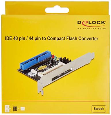 Delock 91624 Converter IDE 40-polig / 44-polig > 1 x Compact Flash - thumbnail