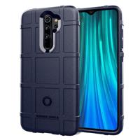 Voor Xiaomi Redmi Note8 Pro volledige dekking schokbestendig TPU case (blauw) - thumbnail